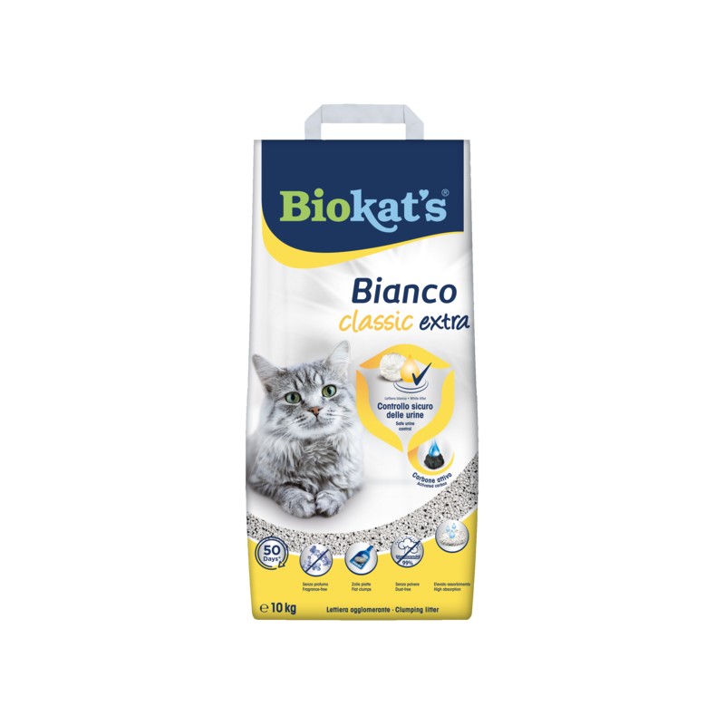 LETTIERA BIOKAT'S BIANCO EXTRA
