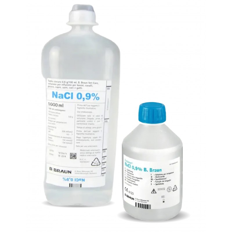 SODIO CLORURO 0,9% BRAUN