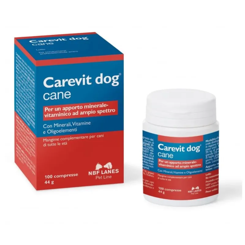 CAREVIT DOG - 100 COMPRESSE
